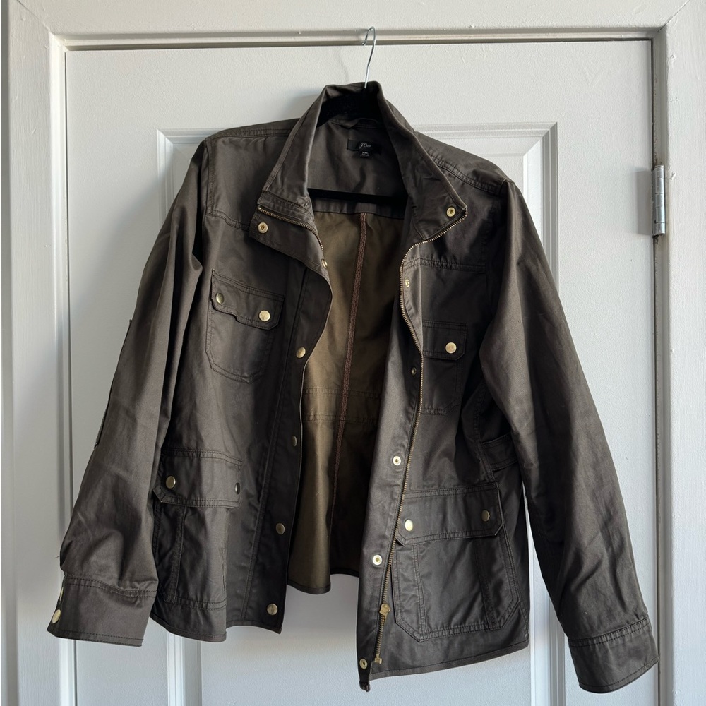 OLD STYLE J. Crew waxed cotton field jacket XXL